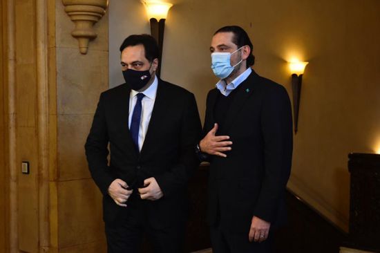الحريري يبحث مع دياب تطورات تشكيل الحكومة اللبنانية الجديدة