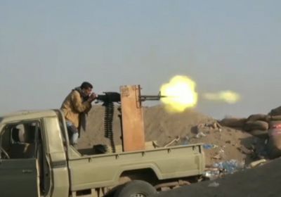 قصف مكثف على تعزيزات حوثية جنوب الحديدة