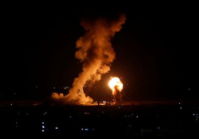 القوات الإسرائيلية تقصف مواقع عسكرية تابعة لحماس