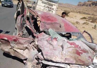 وفاة شخصين بحادث على طريق "خمر - عتق"