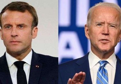  الرئيس الفرنسي يرحب بعودة أمريكا لاتفاق باريس