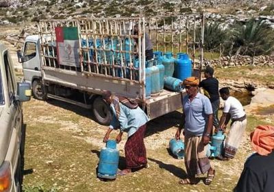 مومي تستقبل إمدادات غاز منزلي من "خليفة الإنسانية"