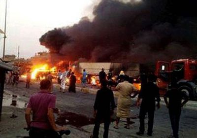 &rlm;داعش يعلن مسؤوليته عن التفجير المزدوج ببغداد