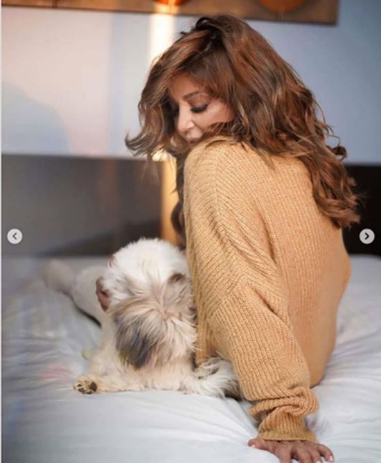 بالصور.. سميرة سعيد تتألق في جلسة تصوير جديدة