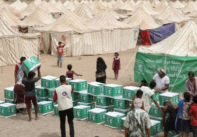 5700 مستفيد من مساعدات سلمان للإغاثة في الخوخة