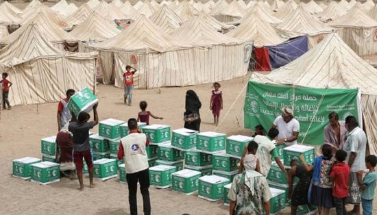 5700 مستفيد من مساعدات سلمان للإغاثة في الخوخة