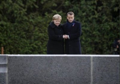 ماكرون يحيي ذكرى الصداقة الفرنسية الألمانية