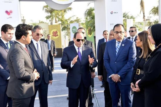 الرئيس المصري يفتتح أكبر مشروع سمكي بالشرق الأوسط