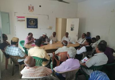 "انتقالي دار سعد" يناقش خطته للعام الجاري