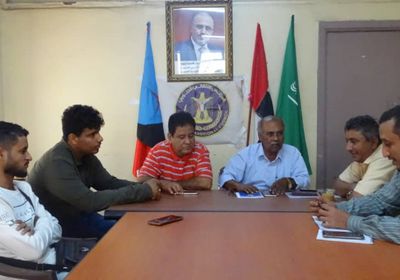 الحو يبحث تطوير أداء "إعلامية انتقالي المعلا"