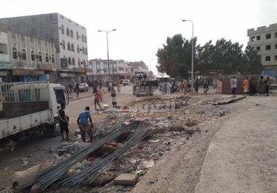 تواصل إزالات العشوائيات بشوارع جعار