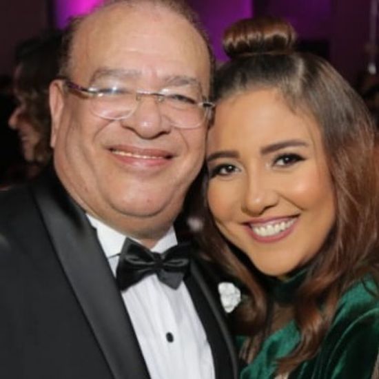 مي كساب تهنئ صلاح عبدالله بعيد ميلاده