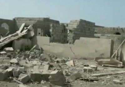تدمير 5 منازل في القصف الحوثي على الحوك (فيديو)