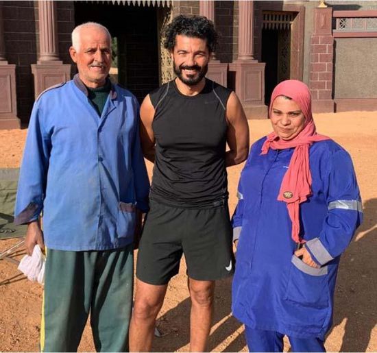 أحدث ظهور لـ خالد النبوي من كواليس فيلم "أهل الكهف"