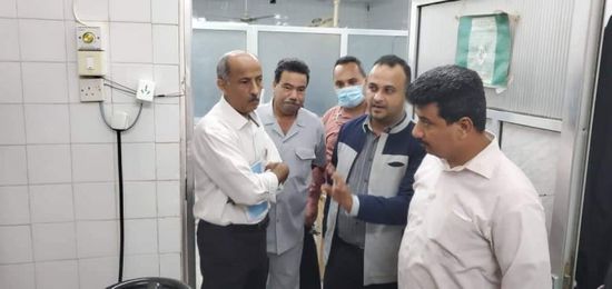 مأمور صيرة يتفقد احتياجات مركزي القطيع والميدان الصحيين