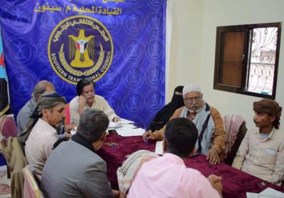 "انتقالي سيئون" يطلع على معدلات إنجاز إداراته للمهام