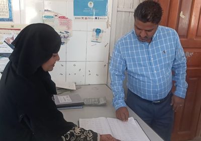 مأمور الشيخ عثمان يطلع على احتياجات المركز الصحي بالمحاريق