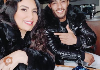 عبير صبري مع محمد رمضان في كواليس "موسى" (صورة)
