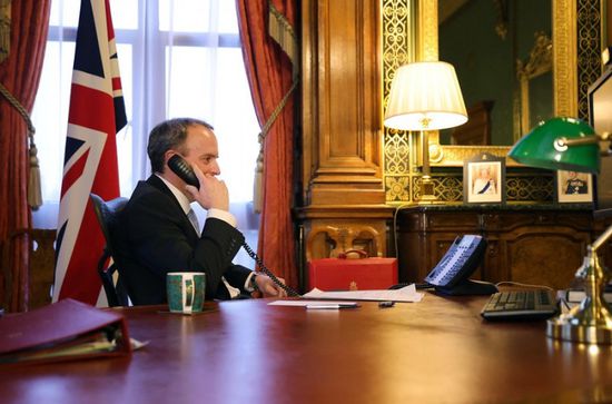 مباحثات بين وزيري خارجية بريطانيا وأمريكا حول تغير المناخ