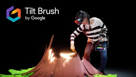 جوجل توقف تطويرها الداخلي لتطبيق ‏Tilt Brush‏ ‏