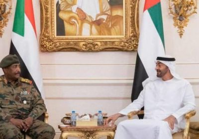 رئيس السيادة السوداني يبحث مع ولي عهد أبوظبي العلاقات الثنائية بين البلدين