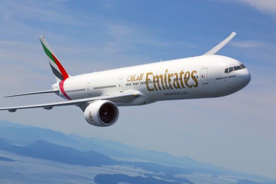  طيران الإمارات تُعلق رحلاتها إلى بريطانيا حتى إشعار آخر