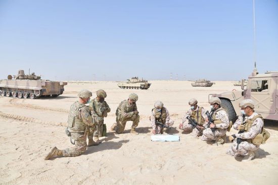  انطلاق تمرين "الاتحاد الحديدي 14" بين القوات البرية الإماراتية والجيش الأمريكي