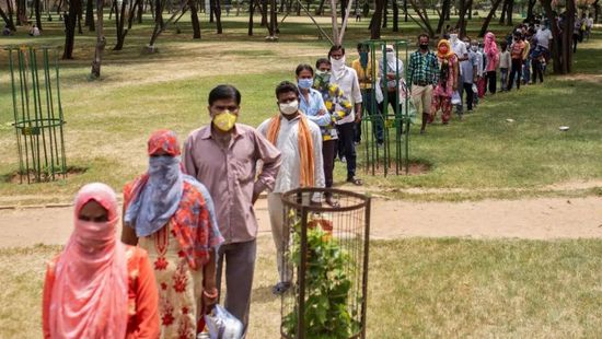 الهند تُسجل 163 وفاة و18855 إصابة جديدة بكورونا