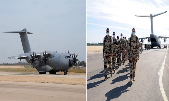  مصر وفرنسا تجريان مناورات جوية مشتركة