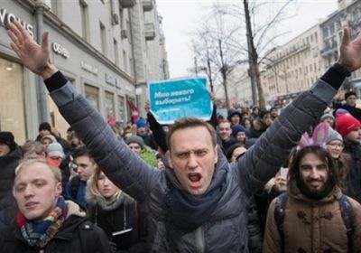 روسيا تحذر من المشاركة في مظاهرات "أليكسي نافالني"