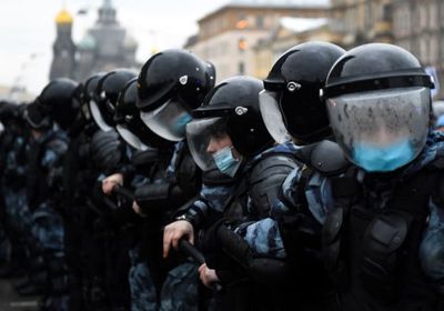  الشرطة الروسية تعتقل محتجين موالين للمعارض نافالني