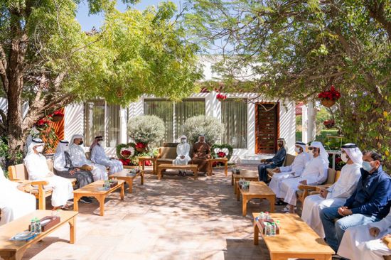 ولي عهد أبوظبي يلتقي محمد بن راشد لمناقشة إنجازات مسبار الأمل