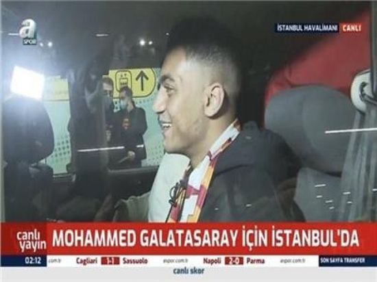 مصطفى محمد يصل لتركيا لبدء رحلته مع جالاتا سراي