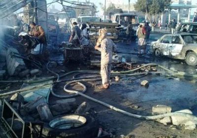 ارتفاع ضحايا انفجار محطة الغاز في البيضاء  