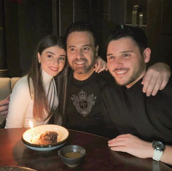 عاصي الحلاني يهنئ نجلته ماريتا بعيد ميلادها