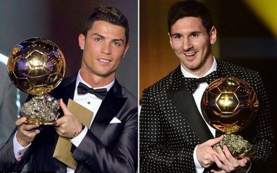 بيكيه: كريستيانو فاز بخمسة كرات ذهبية عندما كان ميسي الأفضل