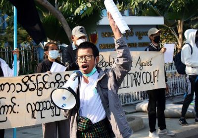 خارجية أمريكا تطالب الصين بإدانة انقلاب جيش ميانمار