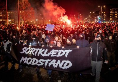 تظاهرات بالدنمارك احتجاجًا على تدابير كورونا