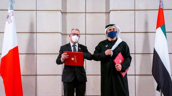  الإمارات تبحث مع مالطا العلاقات الثنائية وسبل تعزيز التعاون