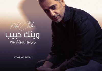 فضل شاكر يطرح بوستر أغنية "وينك حبيبي"
