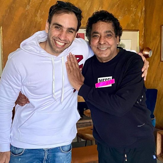 أحمد الشامي عن زيارته لـ محمد منير :طاقة إيجابية