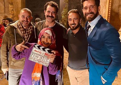 روجينا تنشر أول صورة لها من كواليس مسلسل "بنت السلطان"