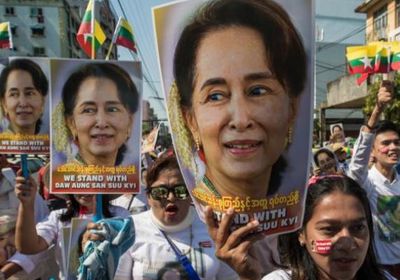 مظاهرات جديدة في ميانمار رغم حظر التجول