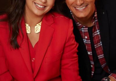 بتول عرفة تجمع هبة مجدي ومحمد محسن في عيد الحب