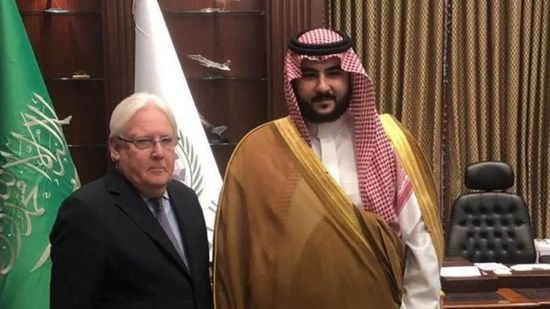 غريفيث يلتقي نائب وزير الدفاع السعودي