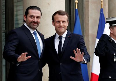 الحريري وماكرون يبحثان أوضاع لبنان