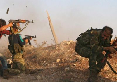  اشتباكات بين قوات النظام السوري والفصائل المسلحة غربي حلب