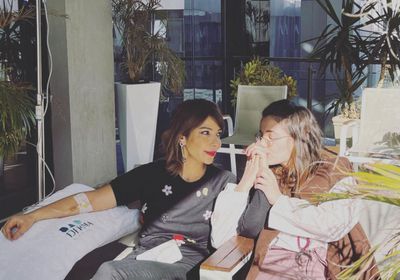 أصالة توجه رسالة حب لنجلتها شام