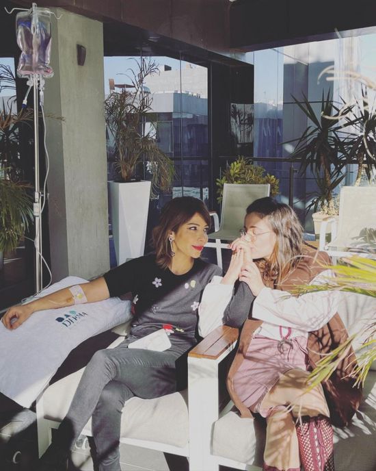 أصالة توجه رسالة حب لنجلتها شام