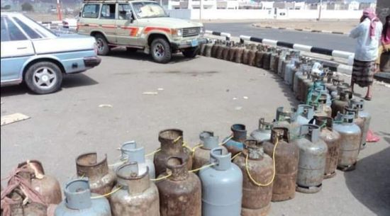 السلطة الإخوانية بشبوة تحرم المواطنين من الغاز المنزلي
